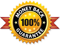 100% Money Back Guarantee Seal